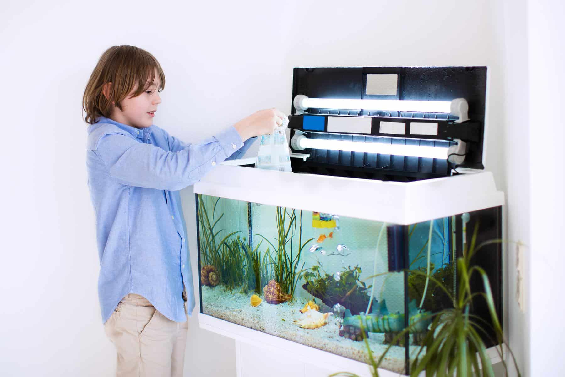 500l/h Internal Fish Tank Filter with 5w UV Steriliser for Aquarium All In One