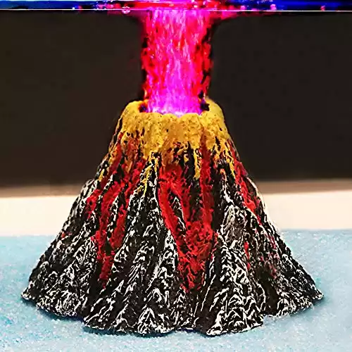 Uniclife Aquarium Volcano Ornament Kit