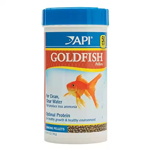 API GOLDFISH PELLETS Fish Food 7-Ounce Container