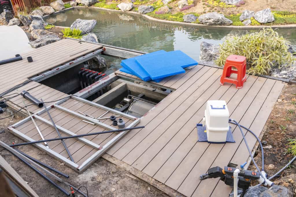 Koi Pond Filtering Systems